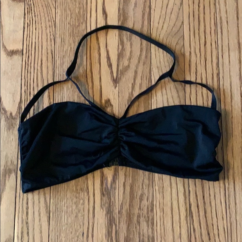 Black stretchy bikini top or bra
